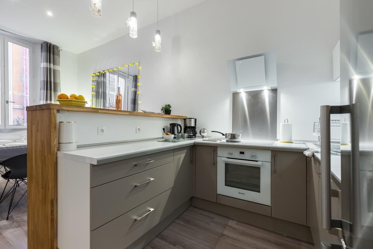 Centrale 2 - F4 Spacieux Et Confortable Au Centre Du Vieux-Nice Apartman Kültér fotó