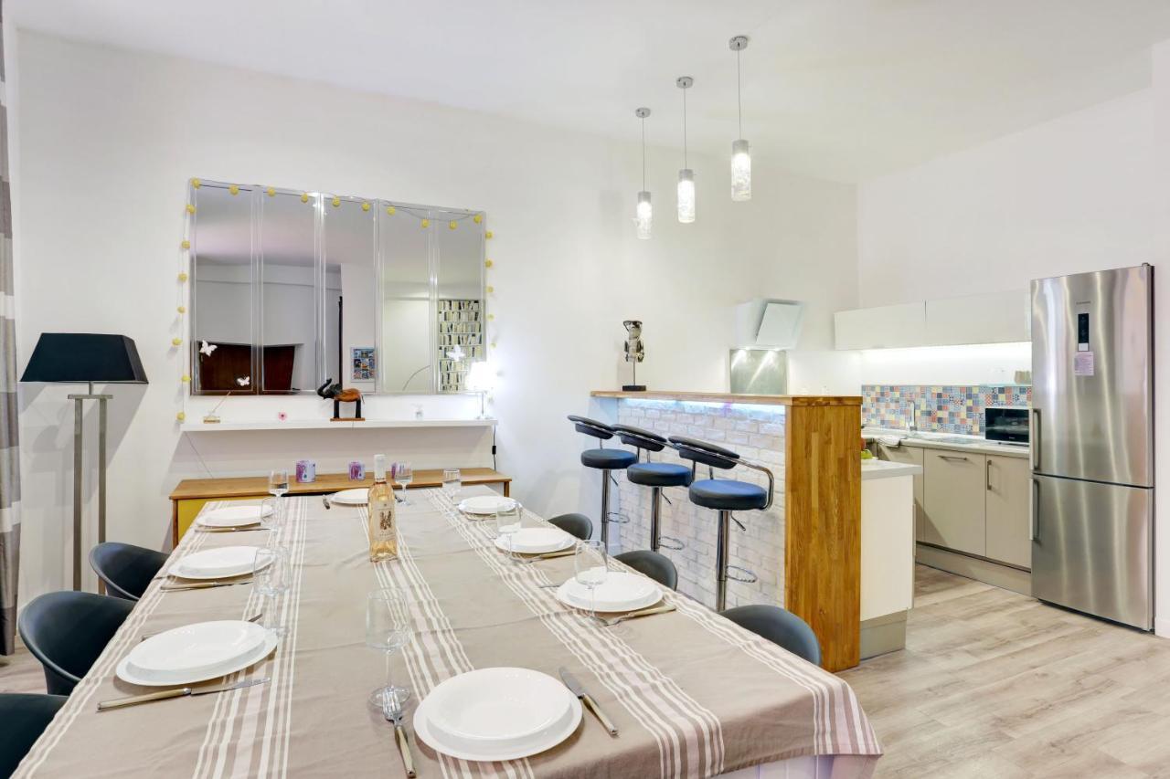 Centrale 2 - F4 Spacieux Et Confortable Au Centre Du Vieux-Nice Apartman Kültér fotó